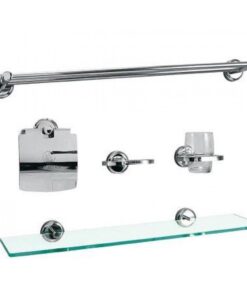 Bộ phụ kiện phòng tắm Viglacera VG98 (VGPK08) 5 món inox