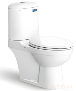 Bồn cầu Viglacera VI107 nắp êm - Bàn cầu vệ sinh 2 khối