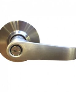 Khóa tròn tay gạt Yale VL4422 US15 BS60 màu bạc cửa phòng vệ sinh