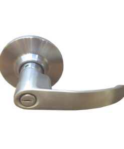 Khóa tròn tay gạt Yale VL4462 US15 BS60 màu bạc cửa phòng vệ sinh