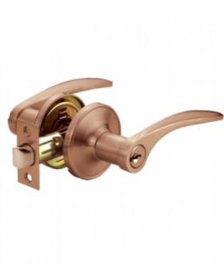 Khóa tròn tay gạt Yale VL5327 US11 màu đồng đỏ cửa phòng