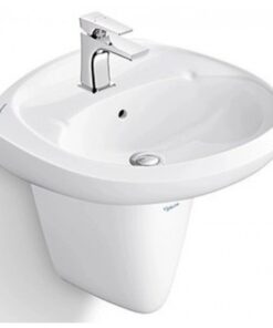 Chậu rửa mặt lavabo Viglacera VTL2/BS503 (BS401) treo tường chân ngắn