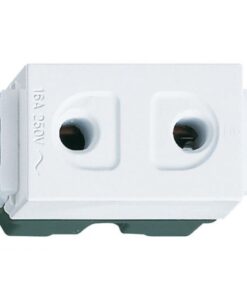 Ổ cắm đơn Panasonic WEG1090SW dòng Wide màu trắng phích cắm tròn