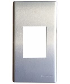Mặt công tắc nhôm panasonic WEG65029-1 dòng wide dùng cho ổ 3 chấu