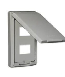 Mặt công tắc panasonic WEG7902 dòng wide 2 thiết bị có nắp che