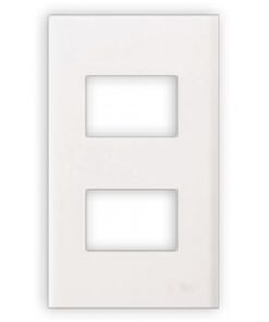 Mặt công tắc panasonic WEV68020SW dòng wide màu trắng 2 thiết bị