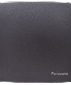 Mặt kín đơn công tắc Panasonic WMT6891MYH-VN Minerva đen ánh kim
