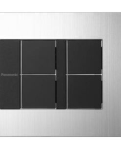 Bộ công tắc panasonic WTEGP54562S‑1‑G dòng gen-x có đèn báo