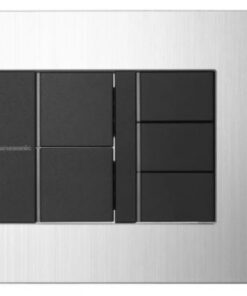 Bộ công tắc panasonic WTEGP55582S‑1‑G dòng gen-x có đèn báo