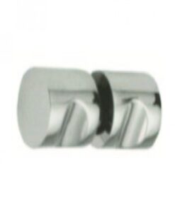 Tay nắm cửa kính Yale Y2803 đồng mạ Chrome bóng