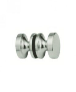 Tay nắm cửa kính Yale Y2805 đồng mạ Chrome bóng